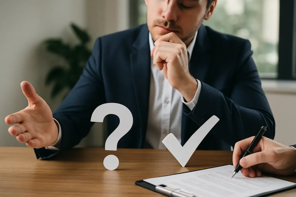 לקחת את הנכס או לא? החלטה לפני שחותמים