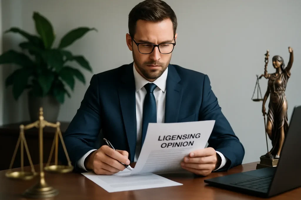 חוות דעת רישוי לעורך דין: כך מורידים סיכון